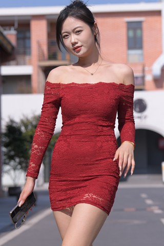 青春街拍美女图片03